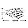 Wallity Herd Of Birds Escultura de Pared de Metal Negro